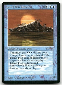 Island Fish Jasconius (NM) Arabian Nights ARN Magic MTG - Picture 1 of 2