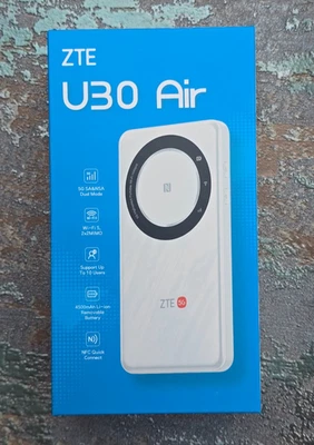 ZTE U30 AIR 5G-Router WiFi 2,4/5GHz bis zu 867 MBit/s  4G  LTE 2x2 MIMO OVP - Bild 1 von 2