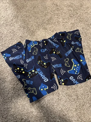 Pantalones de pijama medianos para niños 7/8 jugadores Foto 1 de 4