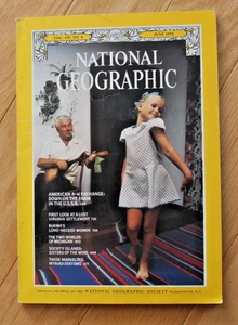 National Geographic junio 1979; asentamiento perdido; 4-H; islas de la sociedad; cuello largo - Imagen 1 de 24
