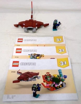 LEGO 2022 Creator 3 IN 1 31130 Coulé Trésor Mission Géant Manta Rey Construction - Photo 1/4