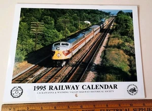 Lackawanna & Wyoming Valley Chapter NRHS - 1995 Calendar Northeast Pennsylvania - Picture 1 of 9