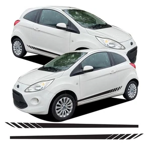 Slash Racing Seitenstreifen Grafik Aufkleber Sticker Vinyl Kit passt Ford KA ST - Bild 1 von 3