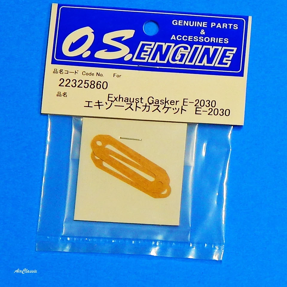 Junta de escape/silenciador OS #22325860 E-2030 NUEVA EN PAQUETE para varios motores de 0,20 a 0,25 Foto 1 de 1
