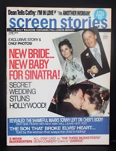 Screen Stories magazine June 1974 Sinatra Cher Elvis Dean Martin - Imagen 1 de 4