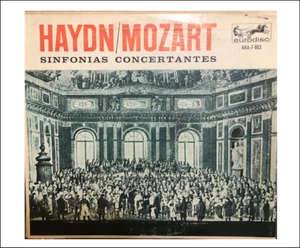Miniatur Klassik "Haydn Mozart Symphonie" Plattenalbum Puppenhaus Maßstab 1:12  - Bild 1 von 2