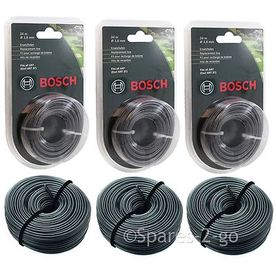 BOSCH Genuine ART 24 27 30 36 Li Strimmer Trimmer Line Spool Feed 72m 1.65mm - Image 1 of 3
