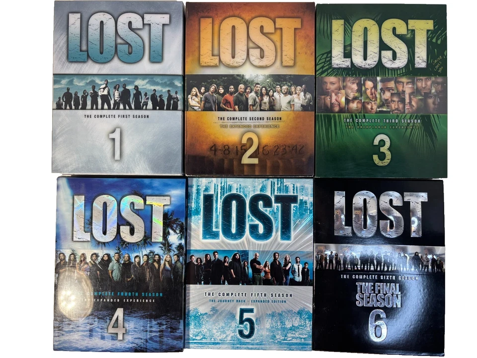 Lost The Complete Series Seasons 1-6 DVD Box Sets ABC Original TV Series - Image 1 of 4