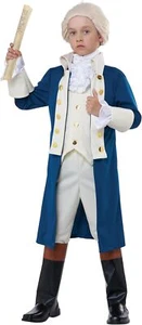Alexander Hamilton Colonial Historical Fancy Dress Up Halloween Child Costume - Picture 1 of 8