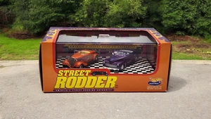 Hot Wheels Collectibles Hot Rod Series Street Rodder 2-Car Set ‘34 Ford/‘47 Ford - Picture 1 of 15