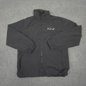 Polar Skate Co Jacket Mens MEDIUM Black Long Sleeve cuffed lightweight Size M - Picture 1 of 9