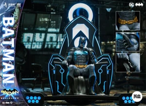 Principal Gu DC Batman In Mobius Chair With Light 1/10 Painted Statue New Stock - Picture 1 of 12