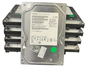 Lot 9 MIXED HITACHI 500GB 3.5" SATA HARD 7.2K RPM DRIVE W/WARRANTY - Picture 1 of 3