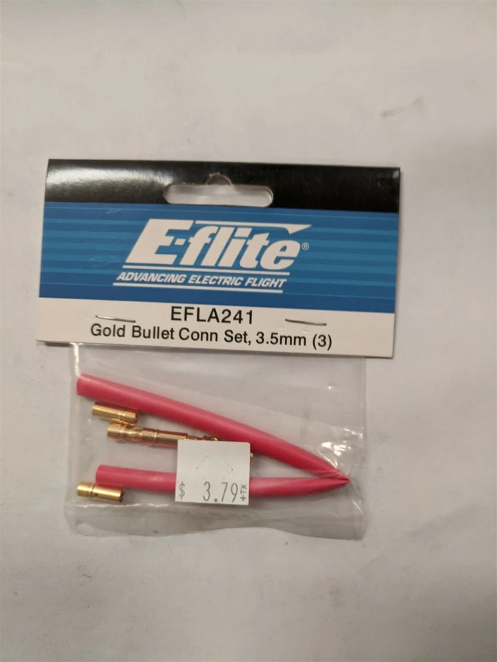 Gold Bullet Conn Set, 3.5mm EFLA241 - Image 1 of 1