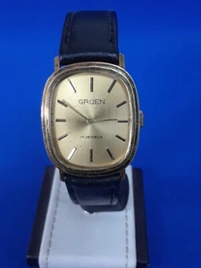 Vintage Gruen men watch 17 jewels Mechanical (Manual) - Picture 1 of 6