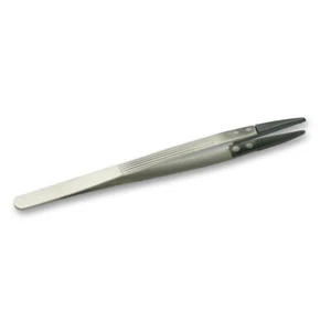 Metallpinzette mit Kunststoffgriffen BATTERIEWECHSEL & REPARIERT Quarzuhren - Bild 1 von 2