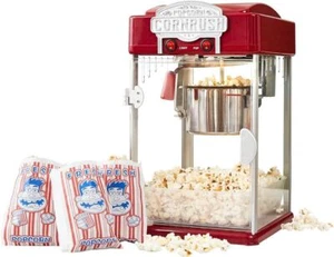 Popcorn Popper Machine-4 OZ Vintage Professional Popcorn Maker Theater Style - Picture 1 of 8