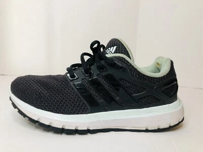 Adidas  Energy Cloud Women’s Size 6.5 Black Mint Green Running Shoes (BA7529) - Image 1 of 4