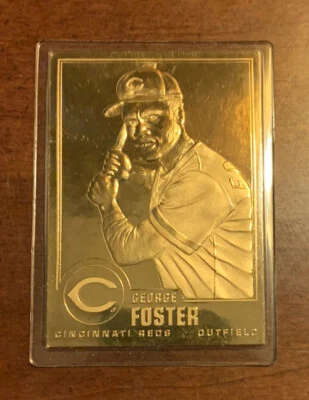 1995-10 Danbury Mint 22K Gold George Foster #45 - Image 1 of 2