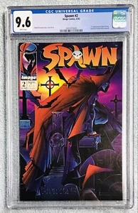 SPAWN #2 (1992) 1ª APP del Violador - Segunda APP de Spawn - CGC 9.6 SP2(3) - Imagen 1 de 4