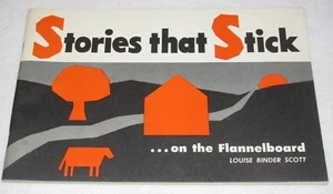 Geschichten, die kleben ... auf dem Flanellboard von Louise Binder Scott ~ 1959 ~ 16 Geschichten - Bild 1 von 7