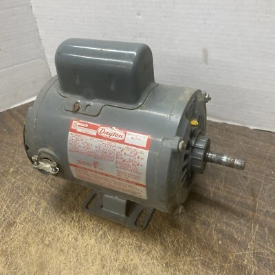 Dayton Motor Md  5K987C HP 1/2 RPM 1725 V 115/230  EM-394 - Image 1 of 4