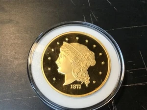 National Collectors Como Nuevo 1877 $50 Media Unión Prueba y Certificado de Autenticidad - Imagen 1 de 8