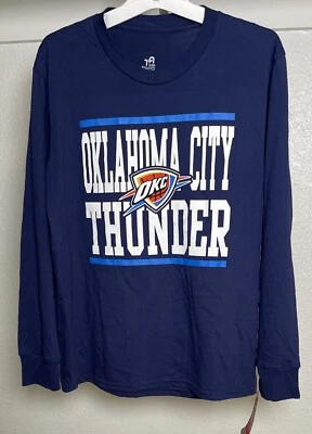 NBA Oklahoma City Thunder Boys' Long Sleeve T-Shirt - L - Image 1 of 4