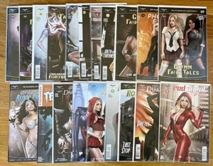KEITH GARVEY ZENESCOPE COVERS 20 Comic Lot Grimm Fairy Tales Good Girl Art NM - Picture 1 of 11