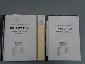 Icom IC-1271 Service manual, Service Pack , From Icom! VERY RARE! - Picture 1 of 6