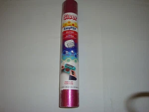 Siser EasyPSV Permanent Vinyl Decal Transfer Glitter Pink Flirt 12in by 48in NEW - Picture 1 of 3