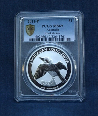 2011 AUSTRALIA KOOKABURRA PCGS MS69  - Image 1 of 2