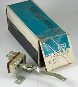 1960-1963 Chevrolet Pickup Panel Suburban NOS blower switch 3829366 - Picture 1 of 2