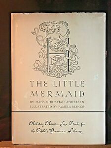 The Little Mermaid -jacket- Hans Christian Andersen, Bianco - 1935 Holiday House