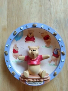 Bradford Exchange Winnie the Pooh 3D Plate - Some days the Bees Get You - Picture 1 of 8
