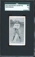 1910 T209 Contentnea Photo Series - Joseph Gorham - Anderson (ML) - SGC 40 3 VG