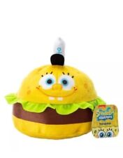 NEW- SpongeBob SquarePants™ Krabby Patty Plush 8.5in