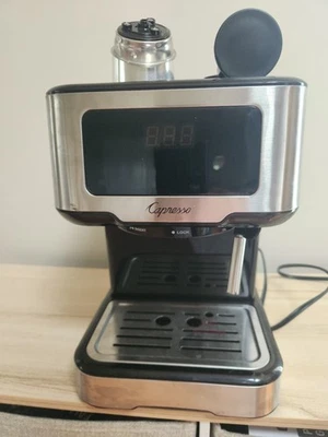 Espresso Coffee Machine EM-625 Stainless Steel with Touch Control - Image 1 of 4