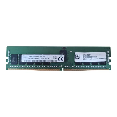 Fujitsu 16GB 2Rx8 PC4-2400T DDR4 ECC RDIMM Server Memory RAM S26361-F3934-L513 - Image 1 of 3