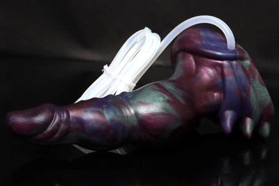 NEW Bad Dragon NOCTURNE Fantasy SMALL Silicone Dildo CUM TUBE + LUBE Toy SOFT - Image 1 of 4