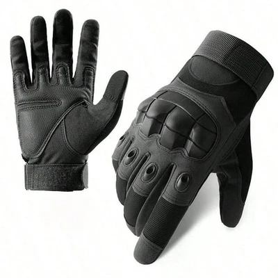 Guantes tácticos de dedo completo caza montar moto exterior pantalla táctil guantes Foto 1 de 2