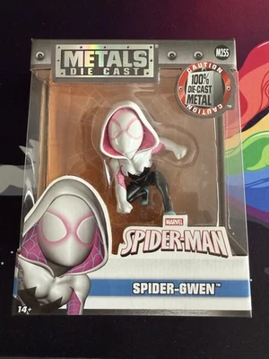 Marvel Nuevo Todavía En Caja Metal Die-Cast Spider-Gwen Figura 4" Foto 1 de 4