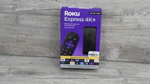 Roku Express 4K+ 2021| Reproductor multimedia de transmisión 4K/HDR/HD con conexión inalámbrica suave - Imagen 1 de 4