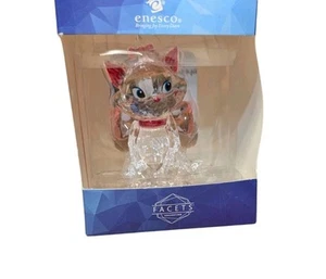 NIB Enesco Facets Disney Marie Cat Figurine Aristocrats Acrylic Crystal Rare - Picture 1 of 6