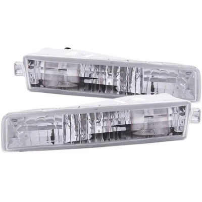 Luzes de estacionamento cromadas ANZO para 1997-2001 Honda Prelude Euro - Imagem 1 de 4