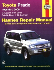 Toyota Prado (96-09) Haynes Repair Manual - Picture 1 of 4