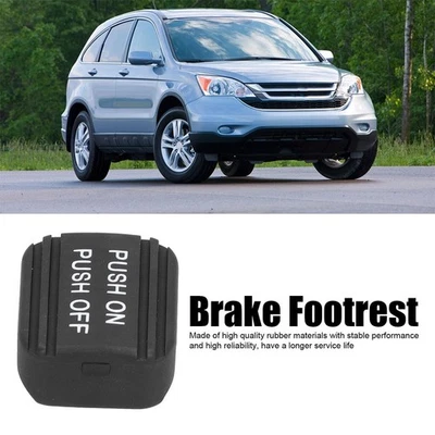 Car Parking Brake Pedal Pad Replacement Rubber 1PC Black 47120-S0X-003 - Image 1 of 4