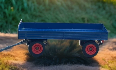Siku 3463 Farmer Series Trailer 1:32 Blue Diecast Model Germany Vintage Loose - Image 1 of 4