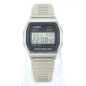 NOS CASIO W-62 LITHIUM WR 50M VINTAGE DIGITAL WATCH JAPAN 1986 - Picture 1 of 11