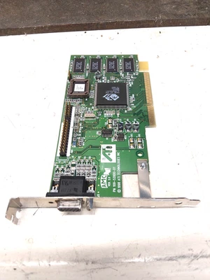 VINTAGE ATI 109-52800-01 Rage IIC 8MB Rage IIC VGA AGP VIDEO CARD Retro Gaming - Image 1 of 3